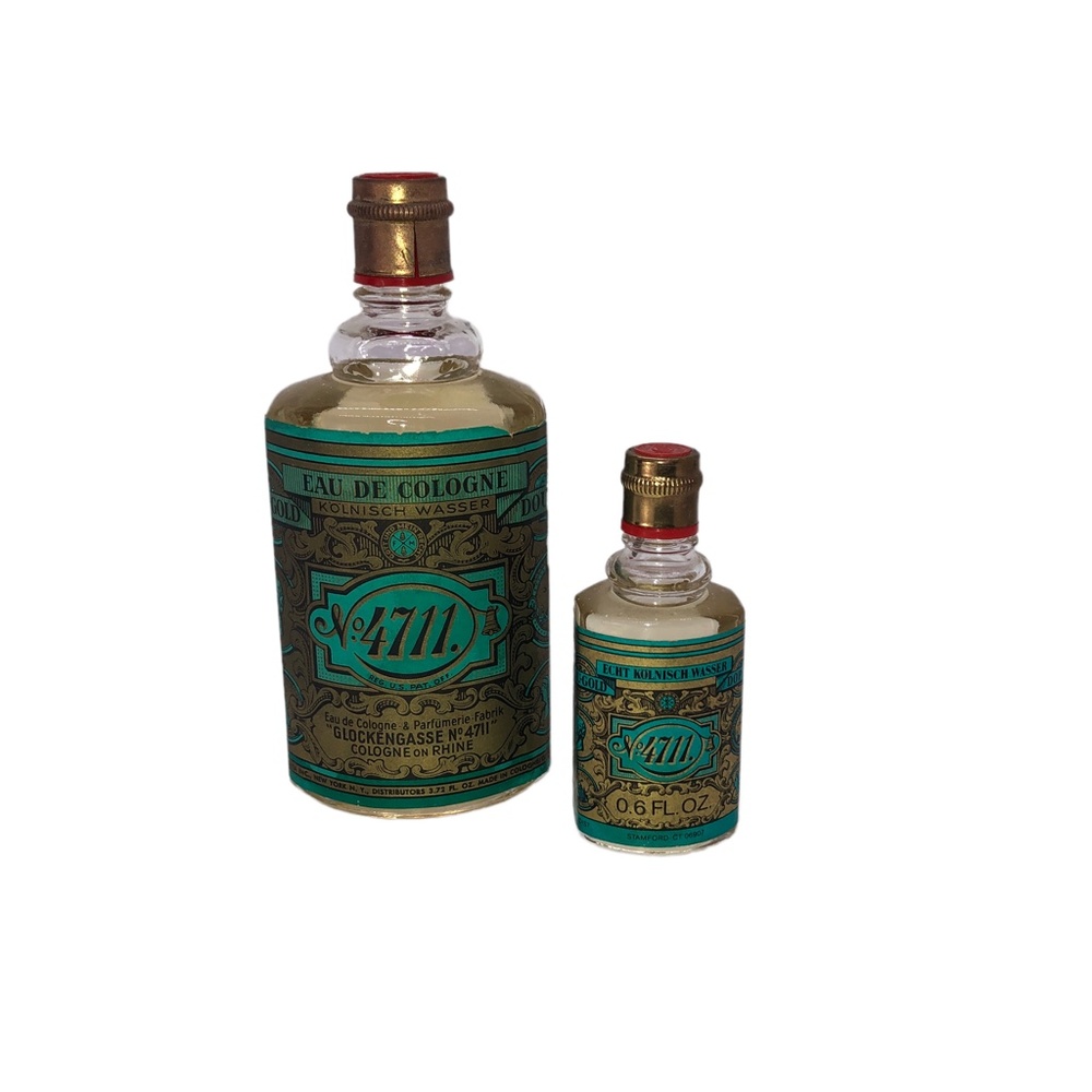 Vintage No 4711 Glockengasse Eau de Cologne On Rhine Full + Micro Mini
